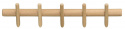 Hakenlijst \'Hillmond\' 65cm - Eik