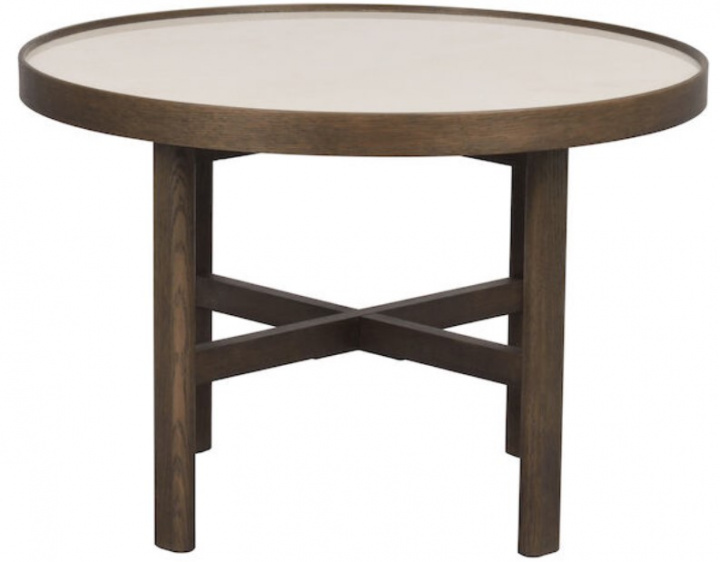 Salontafel \'Marsden\' Rond 60cm - Bruin in de groep Meubels / Tafels / Salontafels bij Reforma (121097)
