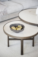 Salontafel \'Marsden\' Rond 60cm - Bruin