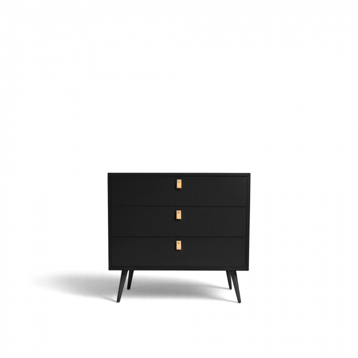 Dressoir \'Nordisk\' - Zwart in de groep Meubels / Planken & opslag / Lades bij Reforma (1211-C-Black)