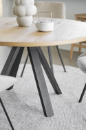 Eettafel \'Maddock\' Rond 135cm - Eik