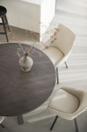 Eettafel \'Maddock\' Rond 135cm - Donker eik