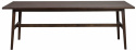 Eettafel \'Plainfield\' 220x100cm - Donkere eik