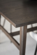Eettafel \'Plainfield\' 220x100cm - Donkere eik