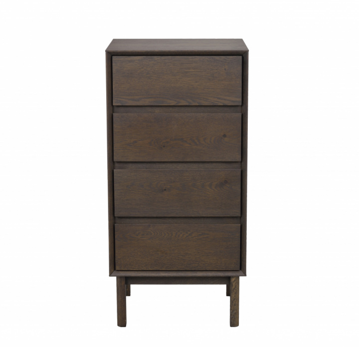 Lade \'Mackay\' 4L - Bruin in de groep Meubels / Planken & opslag / Lades bij Reforma (121191)