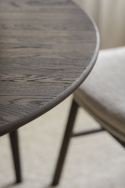 Eettafel \'Tyler\' Rond 120cm - Bruin