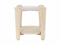 Salontafel \'Arran\' Ø52 - Witgepigmenteerd