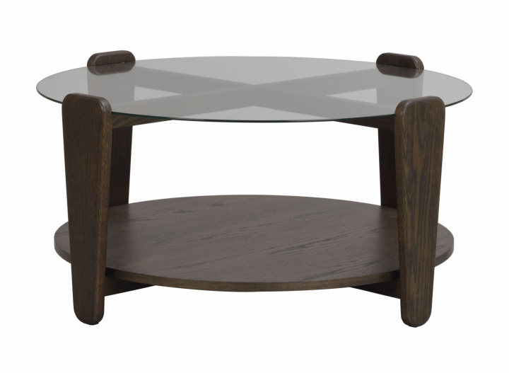 Salontafel \'Arran\' Ø93 - Bruin in de groep Meubels / Tafels / Salontafels bij Reforma (121274)