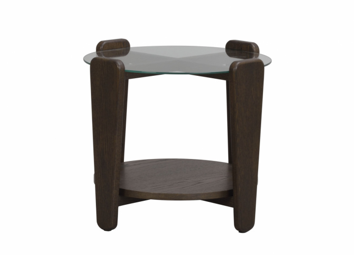 Salontafel \'Arran\' Ø52 - Bruin in de groep Meubels / Tafels / Salontafels bij Reforma (121275)