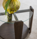 Salontafel \'Arran\' Ø52 - Bruin
