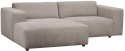 3-Zitsbank \'Willard\' Chaise Longue V - Beige