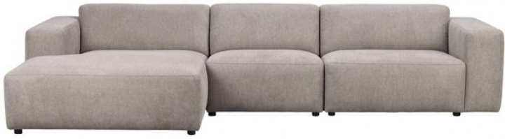 4-Zitsbank \'Willard\' Chaise Longue V - Beige in de groep Meubels / Banken / 4-zits banken bij Reforma (121317)