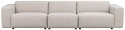 4-Zitsbank \'Willard\' - Lichtbeige