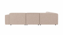 2-zits hoekbank \'Willard\' - Lichtbeige