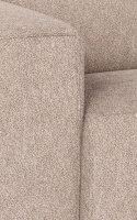 3-zits hoekbank \'Willard\' - Lichtbeige
