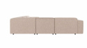 3-zits hoekbank \'Willard\' - Lichtbeige