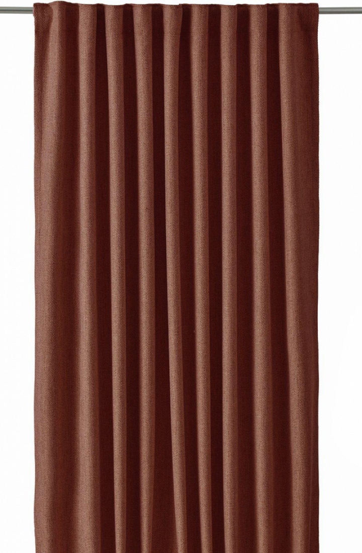 2-pack Gordijn \'Greenwich\' 140x280 - Bruin in de groep Inrichting / Textiel / Gordijnen bij Reforma (1220-20-006)