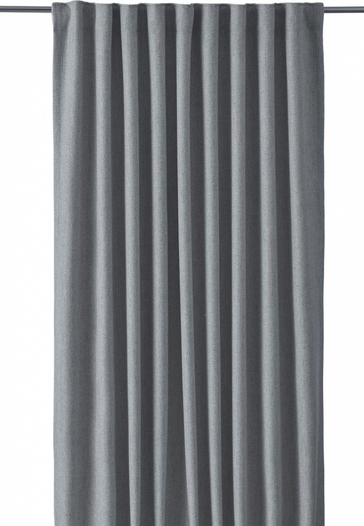 2-pack Gordijn \'Greenwich\' 140x280 - Grijs in de groep Inrichting / Textiel / Gordijnen bij Reforma (1220-20-010)