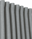 2-pack Gordijn \'Greenwich\' 140x280 - Grijs