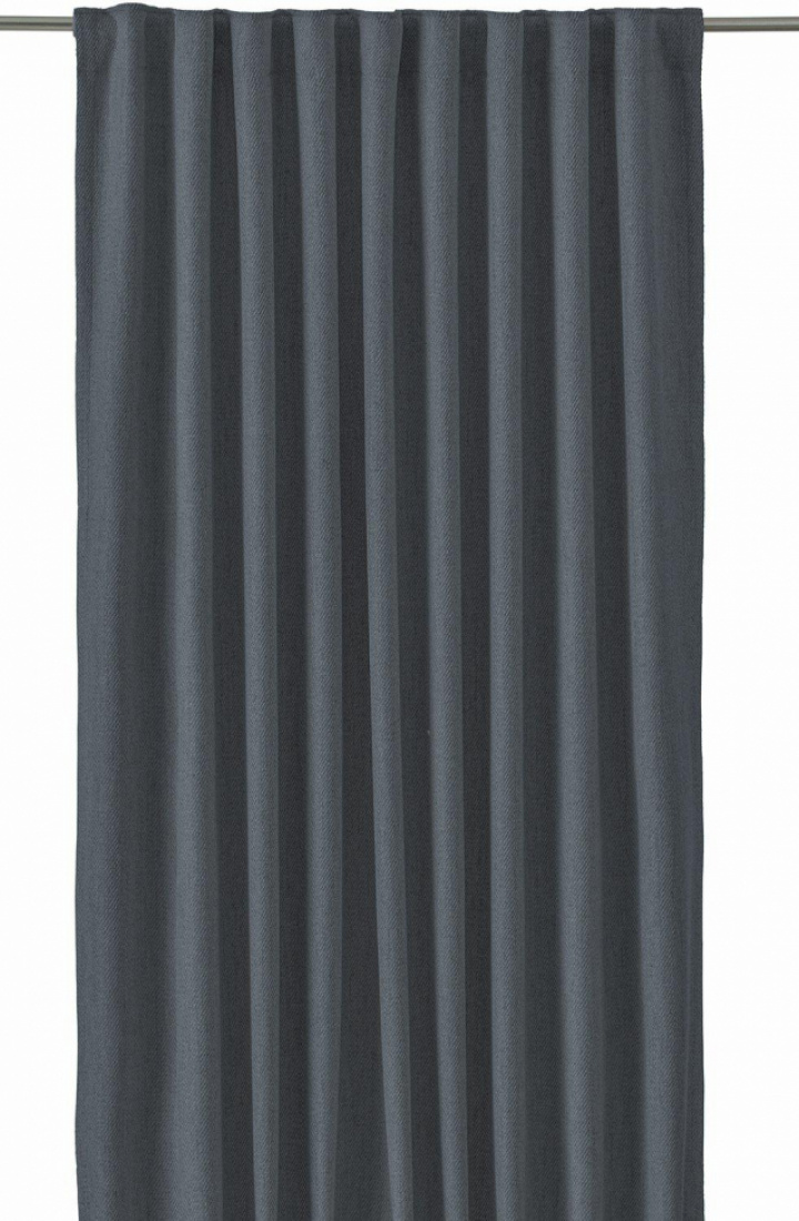 2-pack Gordijn \'Greenwich\' 140x280 - Donkergrijs in de groep Inrichting / Textiel / Gordijnen bij Reforma (1220-20-110)