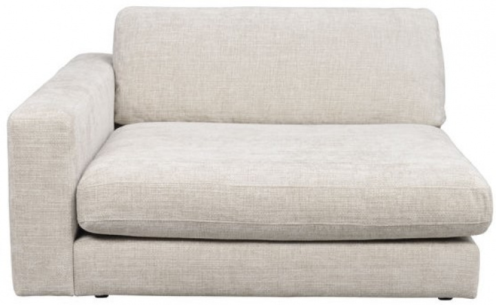 Chaise longue \'Duncan\' V - Lichtgrijs in de groep Meubels / Banken / Modulaire banken bij Reforma (122020)