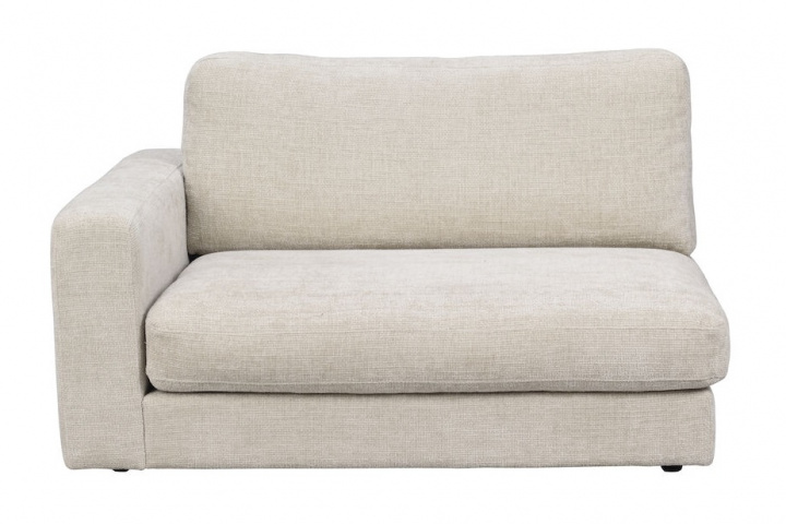 Hoekfauteuil \'Duncan\' Links - Lichtgrijs in de groep Meubels / Banken / Modulaire banken bij Reforma (122022)