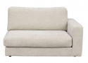 Hoekfauteuil \'Duncan\' Rechts - Lichtgrijs