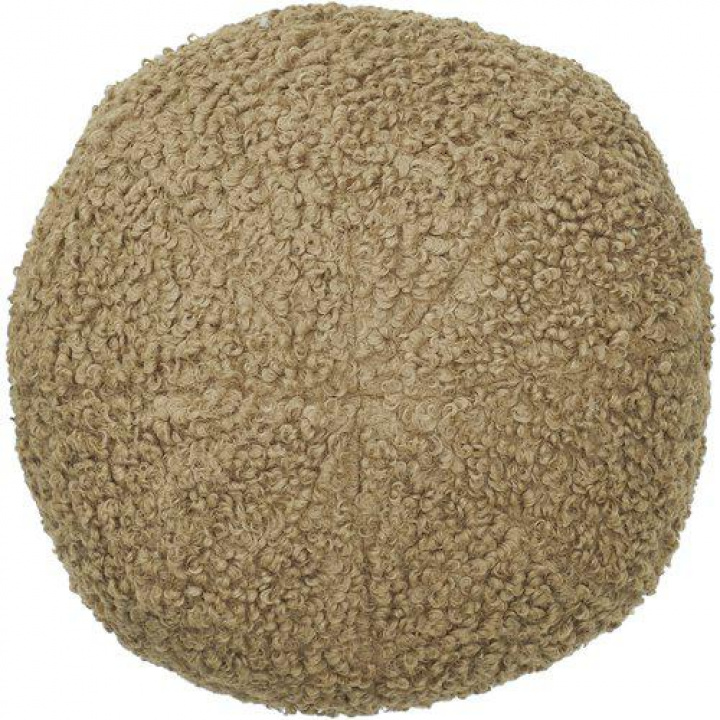 Decoratiekussen \'Elsie\' 25cm - Beige/Bruin in de groep Inrichting / Textiel / Sierkussens bij Reforma (1225-49-062)