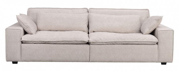 Bank \'Rawlins\' 3-zits 259cm - Beige in de groep Meubels / Banken / 3-zits banken bij Reforma (122642)