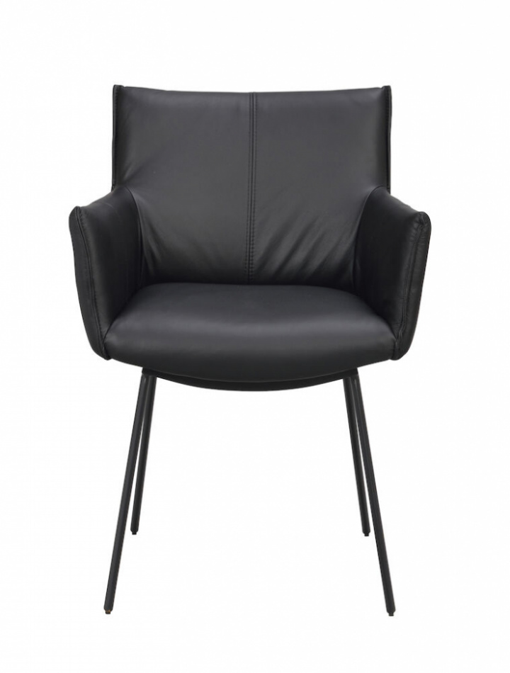 Armstoel \'Hinckley\' - Zwart in de groep Meubels / Zitmeubels / Stoelen bij Reforma (123095)