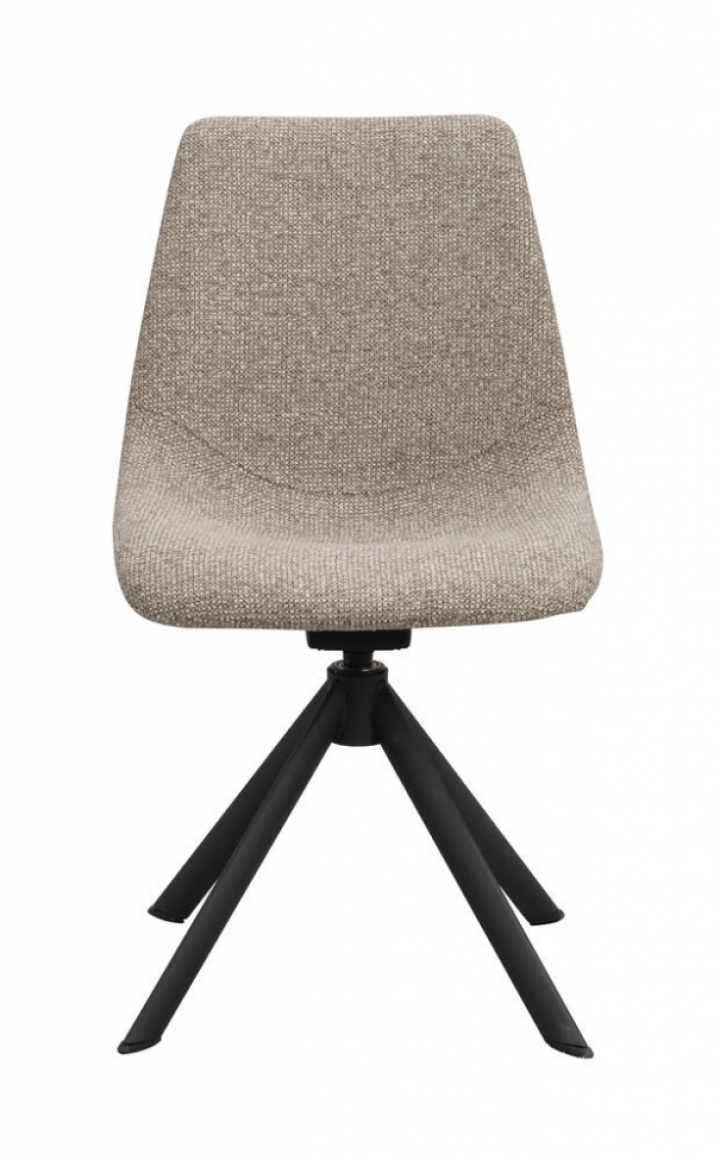 Stoel \'Dunmore\' - Beige/Zwart in de groep Meubels / Zitmeubels / Stoelen bij Reforma (123194)