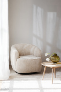 Fauteuil \'Dermot\' Draai - Lichtbeige