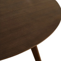 Eettafel \'Luma\' Rond 115 cm - Walnoot