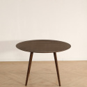 Eettafel \'Luma\' Rond 115 cm - Walnoot