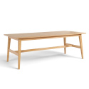Eettafel \'Alfors\' 210x100cm - Naturel