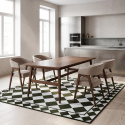Eettafel \'Alfors\' 210x100cm - Walnoot
