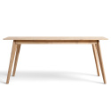 Eettafel \'Line\' 180 cm - Wit gepigmenteerd