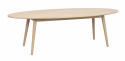 Salontafel \'Tompkins\' 150x60cm - Witgepigmenteerd eiken