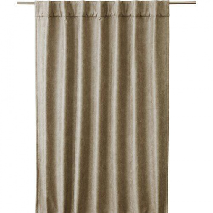 Gordijn \'Lycke\' 135x280 - Bruin in de groep Inrichting / Textiel / Gordijnen bij Reforma (1284-20-366)
