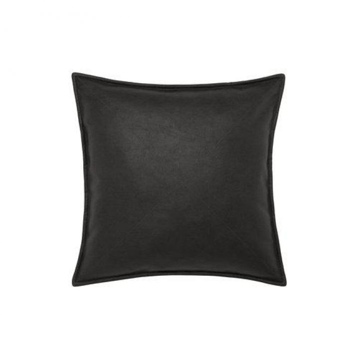 Kussenhoes \'Lycke\' 45x45 - Zwart in de groep Inrichting / Textiel / Kussenslopen bij Reforma (1284-47-122)