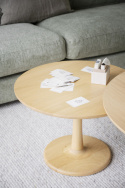 Salontafel \'Hobart\' Rond 60cm - Natuurlijk