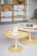 Salontafel \'Hobart\' Rond 60cm - Natuurlijk