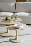 Salontafel \'Hobart\' Rond 90cm - Natuurlijk