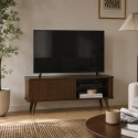 TV-tafel \'Vento\' 120 cm - Walnoot