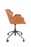 Bureau stoel \'Nikki\' - Bruin