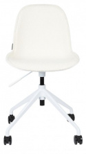 Bureau stoel \'Kuip\' - Wit