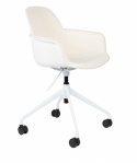 Bureau fauteuil \'Kuip\' - Wit