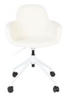 Bureau fauteuil \'Kuip\' - Wit