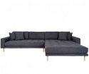 Bank \'Lido\' Rechts - Donkergrijs