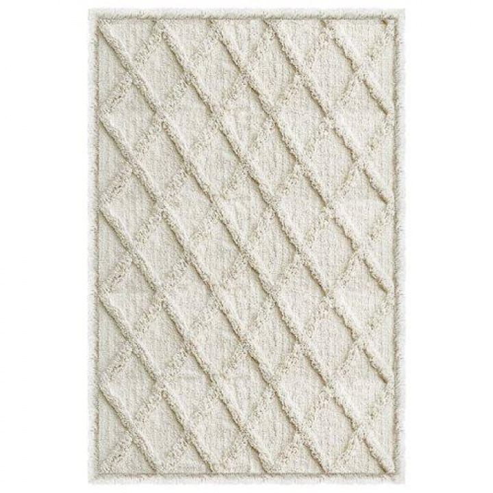 Tapijt \'Ravi\' 200x300 - Wit in de groep Inrichting / Vloerkleden / Ruggen bij Reforma (1306-68-002)